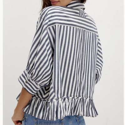 Free People Bailey Stripe Shirt