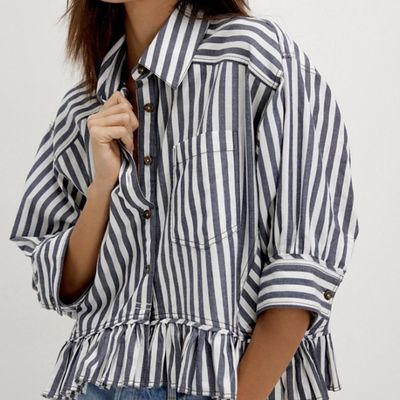 Free People Bailey Stripe Shirt