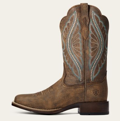 Ariat PrimeTime Western Boot TACK ROOM BROWN