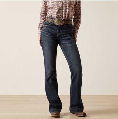 Ariat High Rise Naz Slim Trouser Jean Florida