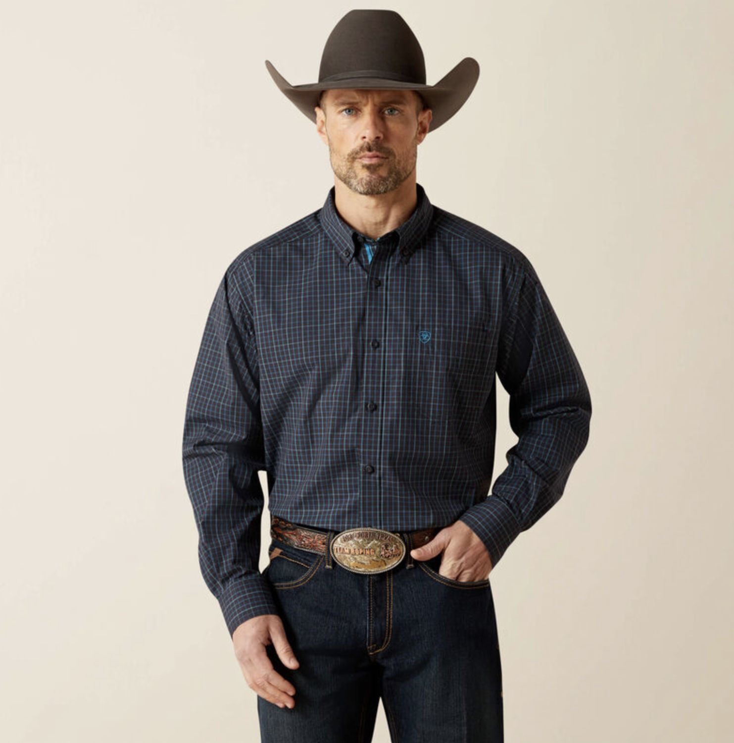 Ariat Pro Series Toshi Classic Fit Shirt Black