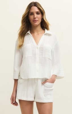 Z Supply HELENA SHIRT White