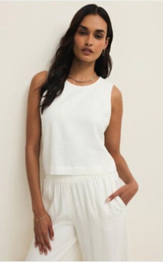 Z Supply SLOANE LINEN TOP, Size: XS