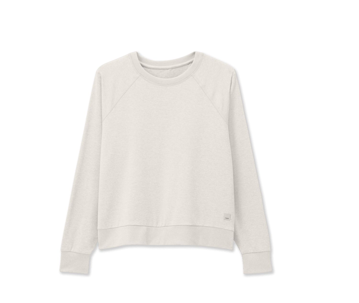 Vuori L/S Halo Crew Ecru