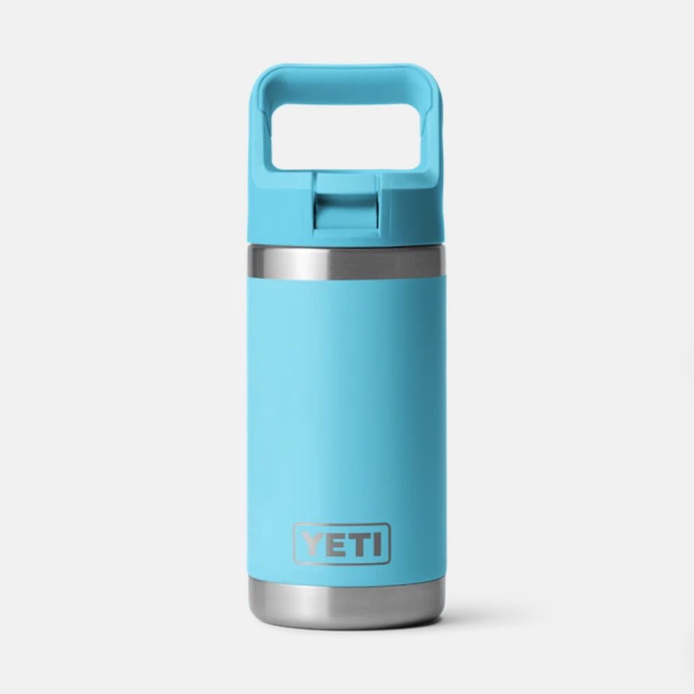 Yeti RAMBLER® JR 355 ML  BOTTLE  WITH COLOUR-MATCHED STRAW CAP, Colour: reef blue