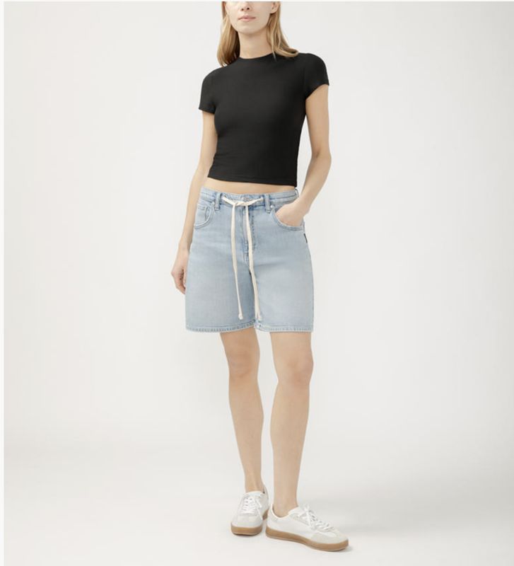 Silver Jeans Be Easy Drawstring Short
