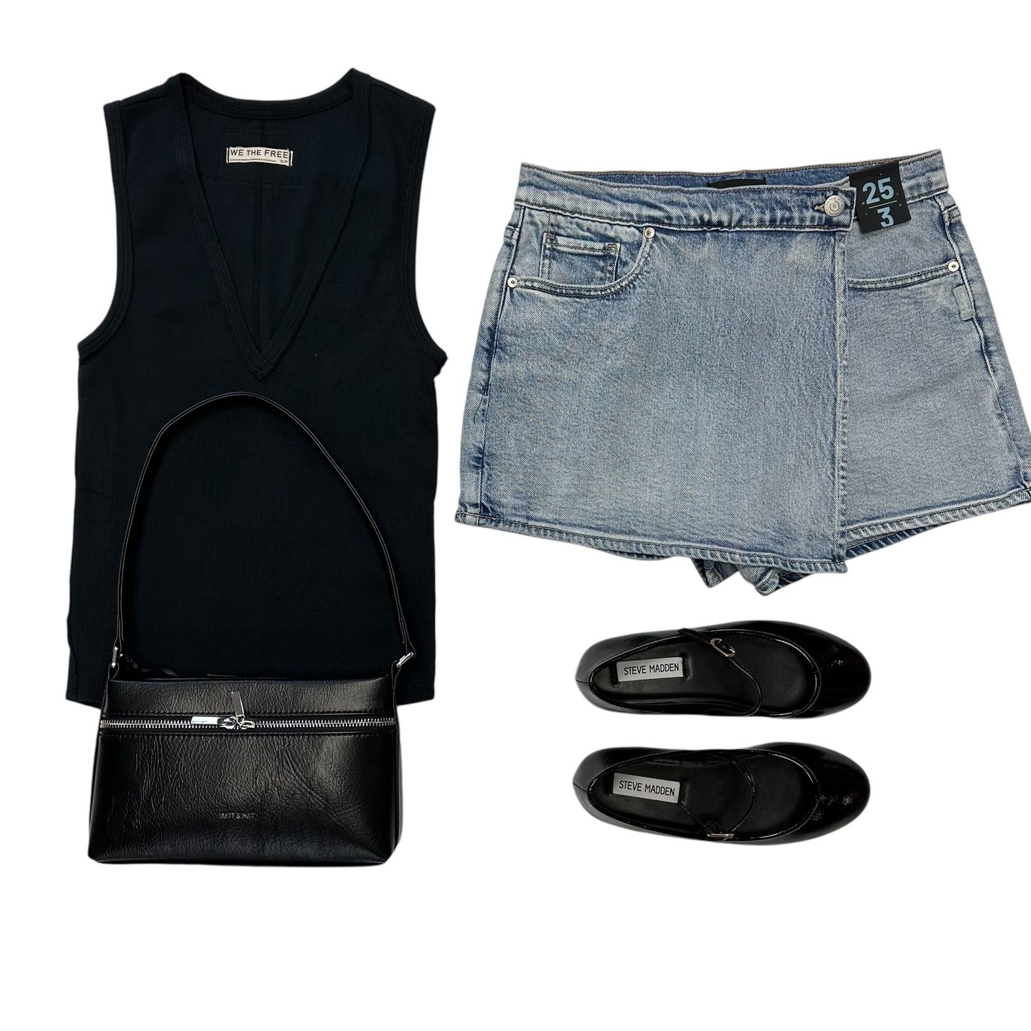 Free People Neria Tank Black