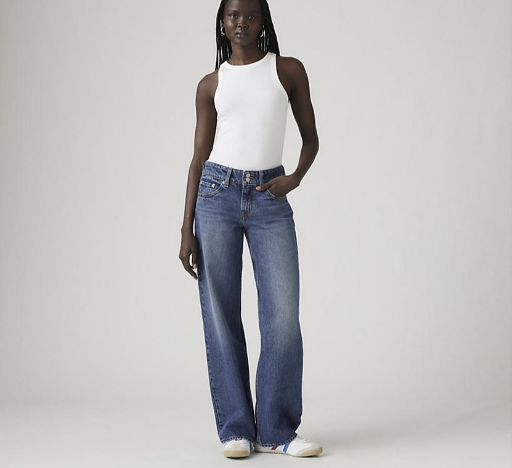 Levi  SUPERLOW LOOSE BLENDED BEAUTY