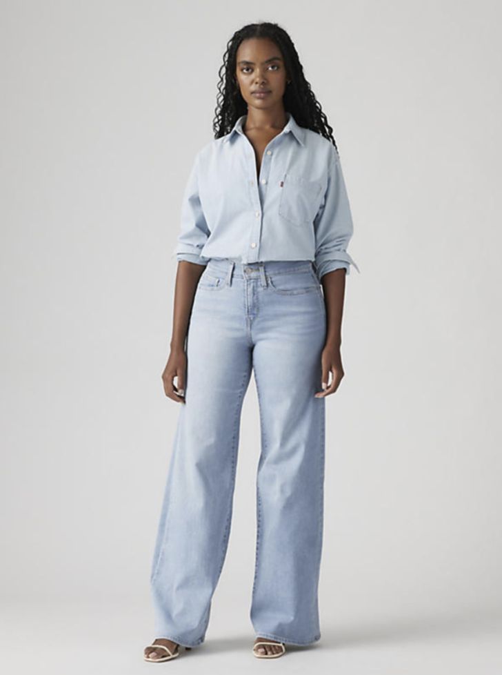 Levi 318 Wide Leg Tall Glass of Water