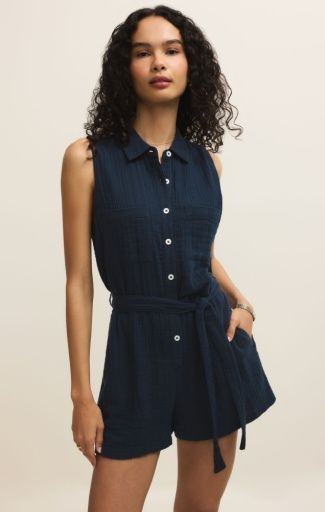 Z Supply NEW LIGHT ROMPER, Size: XS
