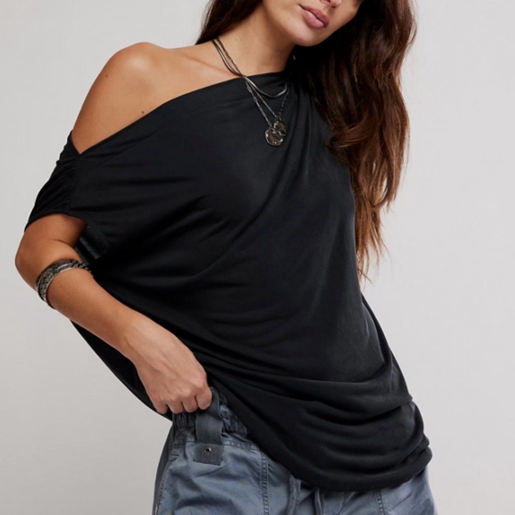 Free People Cascadia Tunic Black