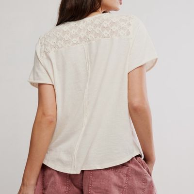 Free People Heirloom Henley Tea