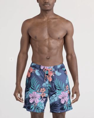 SAXX Oh Buoy 2N1 Stretch Swim Trunk 7" with liner HJI