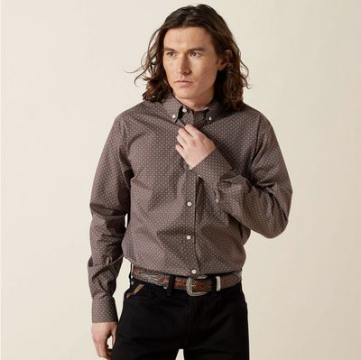 Ariat Arthur LS Shirt Brown