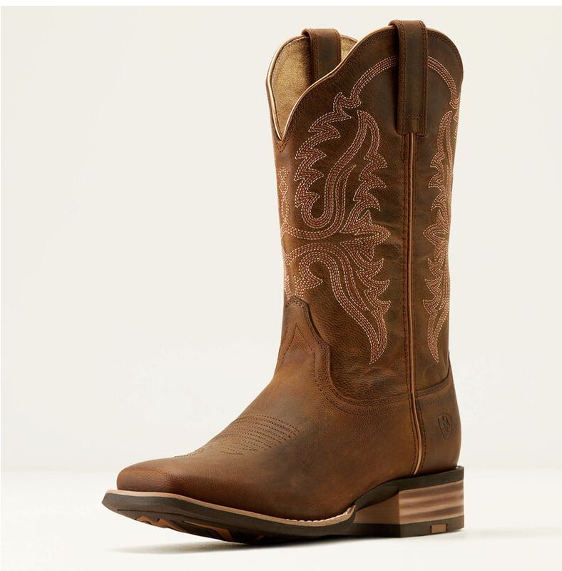 Ariat Olena Wide Square Toe Western Boot
