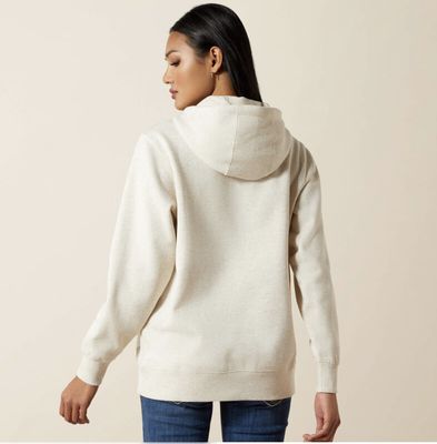 Ariat Logo 2.0 Hoodie Oatmeal