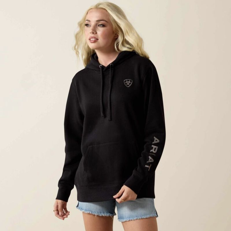 Ariat Logo 2.0 Hoodie Black