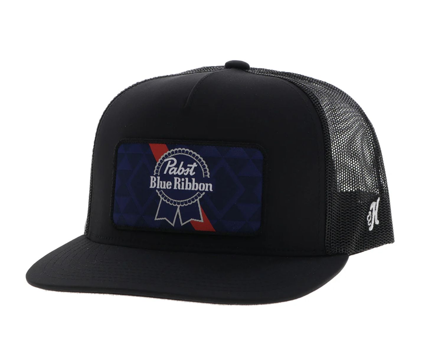 HOOEY "PABST BLUE RIBBON" BLACK W/PATCH