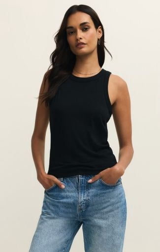 Z Supply SELECT TANK Black, Size: XS
