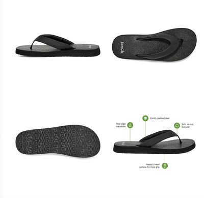 Sanuk Yoga Mat II - Women Ebony