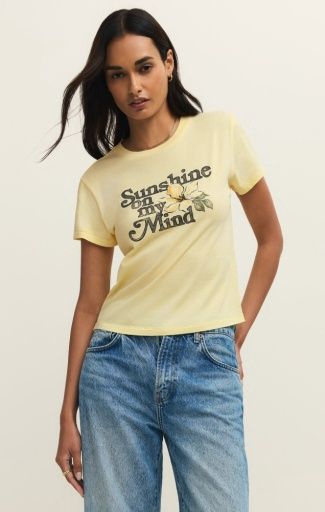 Z Supply SHINE CHEEKY TEE, Size: XS
