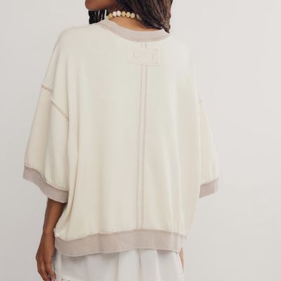 Free People Everything Pullover Cream