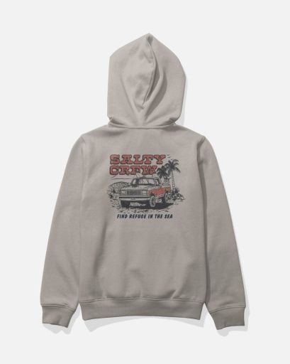 Salty Crew TRUCK STOP BOYS Hoody, Colour: STONE, Size: S