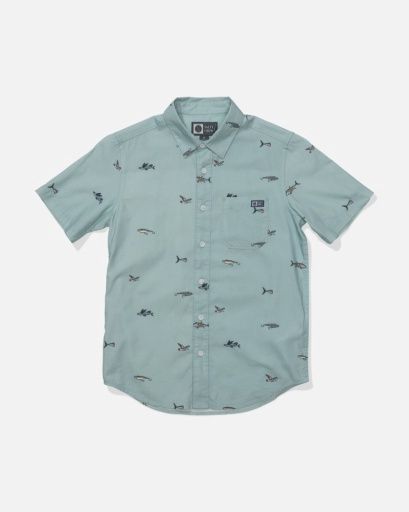 Salty Crew CREW BOYS SS BUTTON UP Seaside