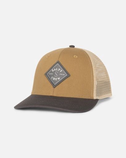 Salty Crew SEALINE BOYS TRUCKER Bone Brown Iron