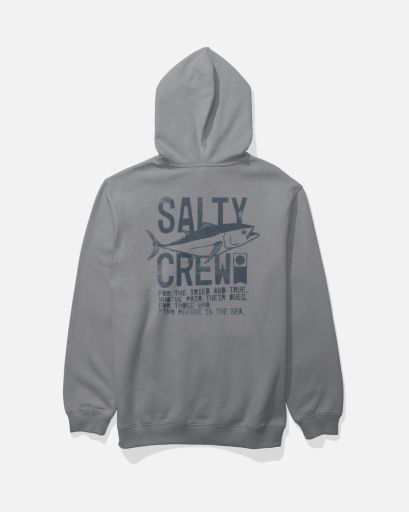 Salty Crew TRIED AND TRUE Hoodie, Colour: SHARK SKIN, Size: M