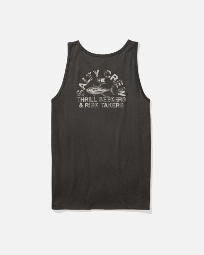 Salty Crew STAMPED TANK Black