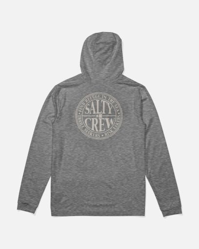 GLOBAL HOOD SUNSHIRT, Colour: CHARCOAL, Size: M