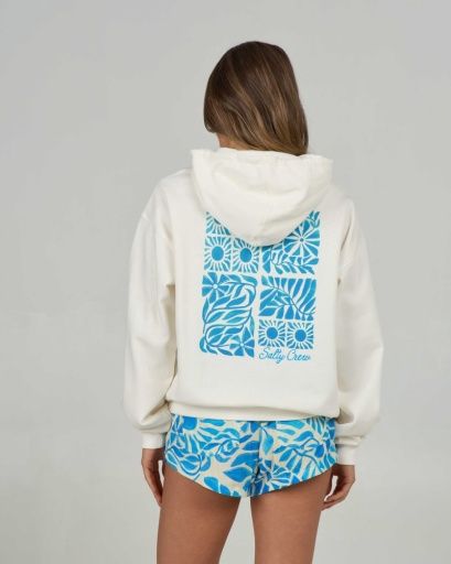 Salty Crew SUNBLOCK HOODY, Colour: OFF WHITE, Size: XS