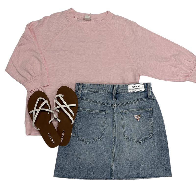 Bobi 3/4 Sleeve Raglan Tee