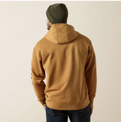 Ariat Rebar Graphic Hoodie Dijon