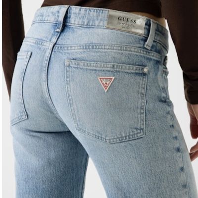 Guess Low Rise Slouchy in Rose Petal