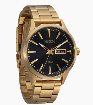 Nixon Sentry Solar Gold SS