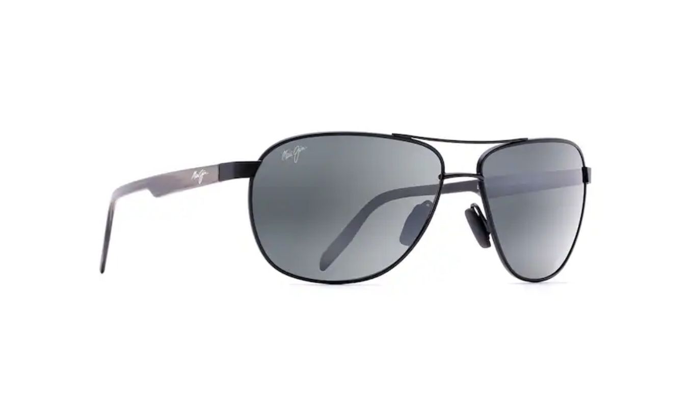 Maui Jim Castles Matte Black Polarized