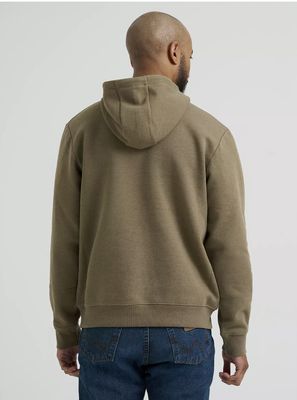 WRANGLER® ROPE LOGO HOODIE Burnt Olive