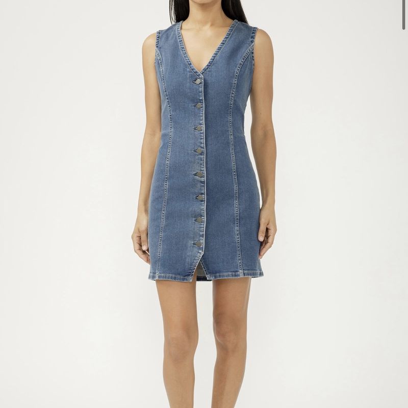 Silver Jeans Mini Dress