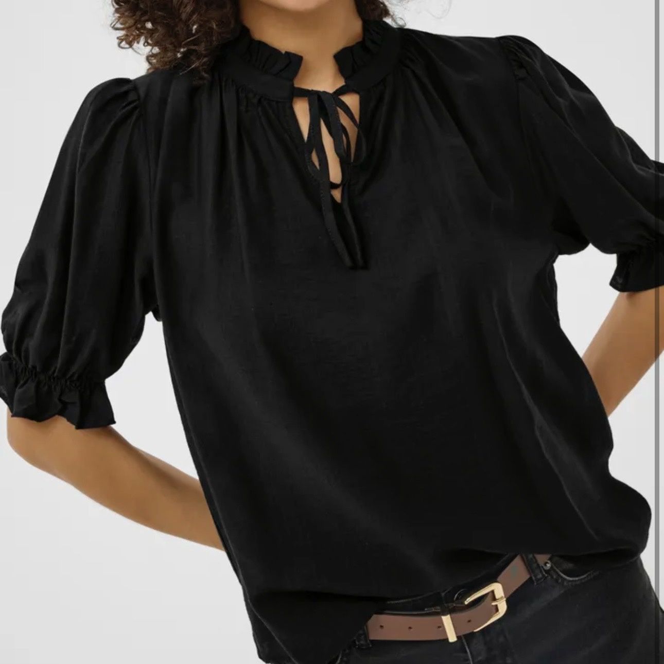Kaffe Lufia Blouse Black