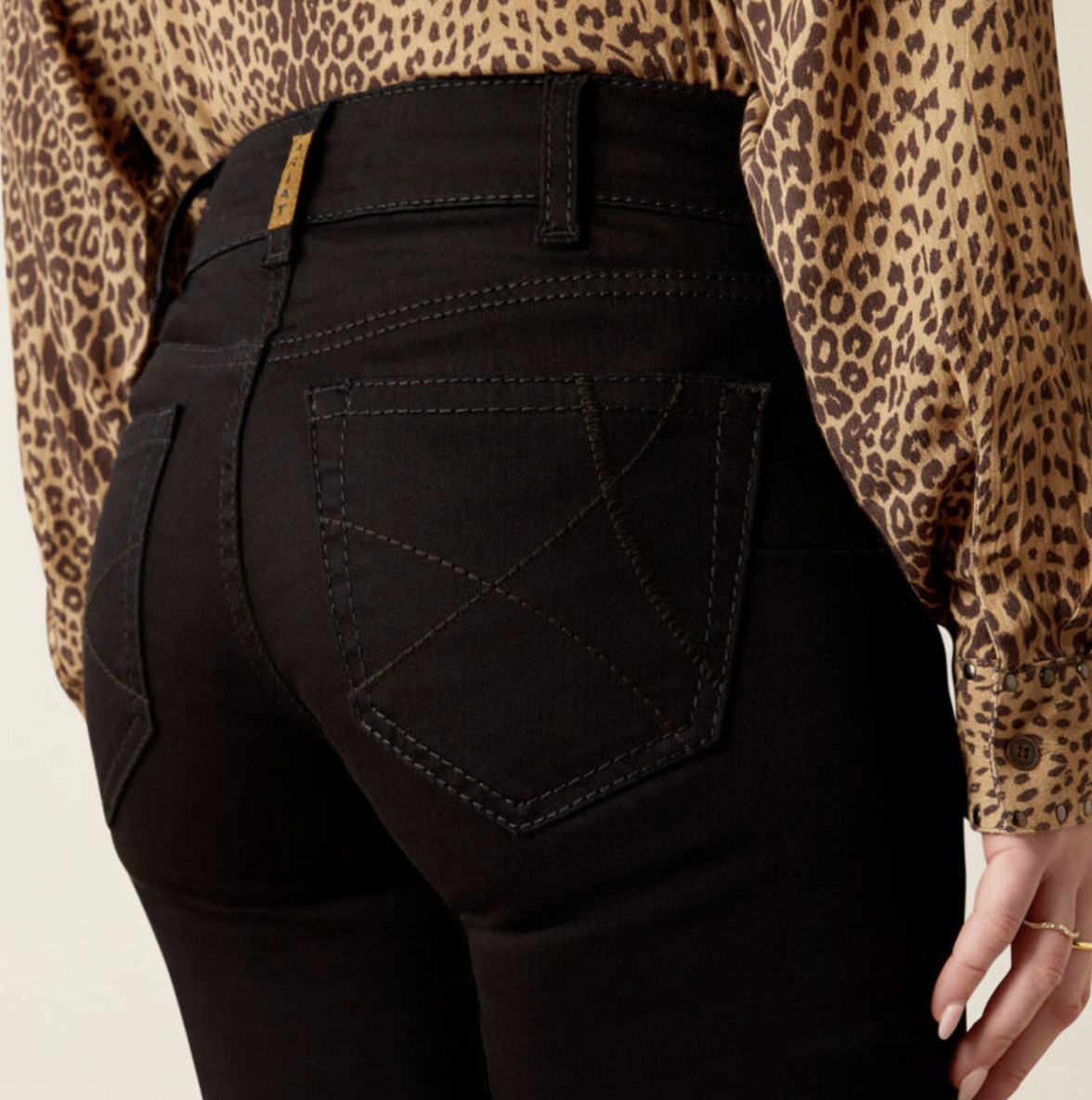 Ariat Perfect Rise Ella Boot Cut Jeans Black