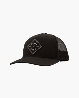 Salty Crew Sealine Retro Trucker Hat - Black