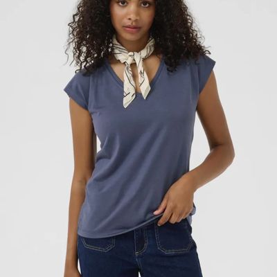 Kaffe Alise Tee Midnight