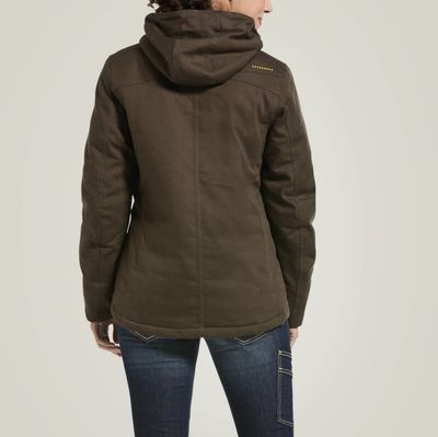 Ariat Womans Rebar DuraCanvas Insulated Jacket Wren