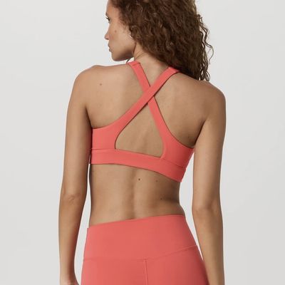 Vuori Daily Form Bra Bright Coral