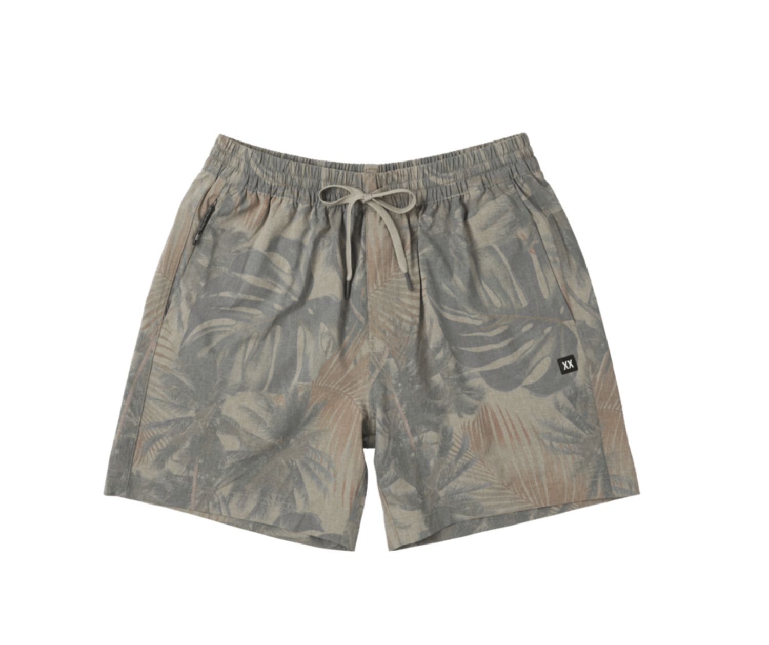 SAXX Sea to Shore 2N1 Hybrid Swim Short 6" with liner Palm Canopy