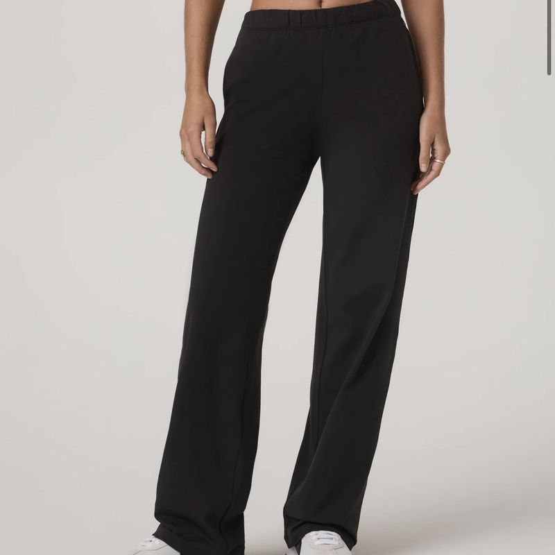 Vuori Halo Modern Straight Leg Pant Black