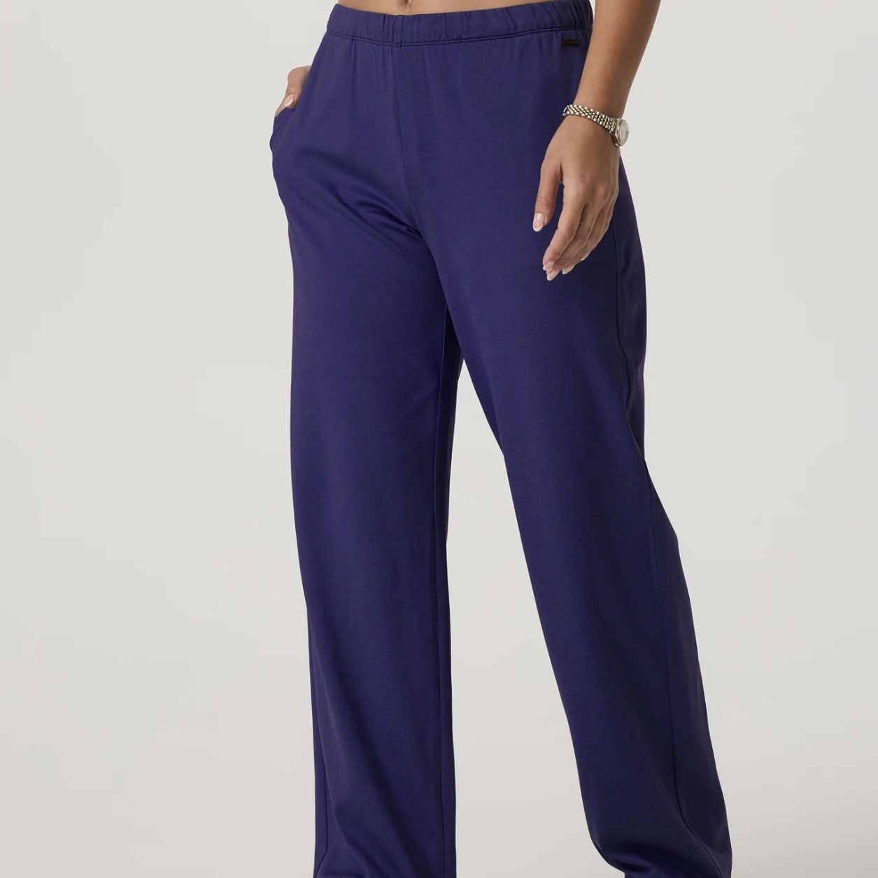 Vuori Halo Modern Straight Leg Pant Blue Coast Heather