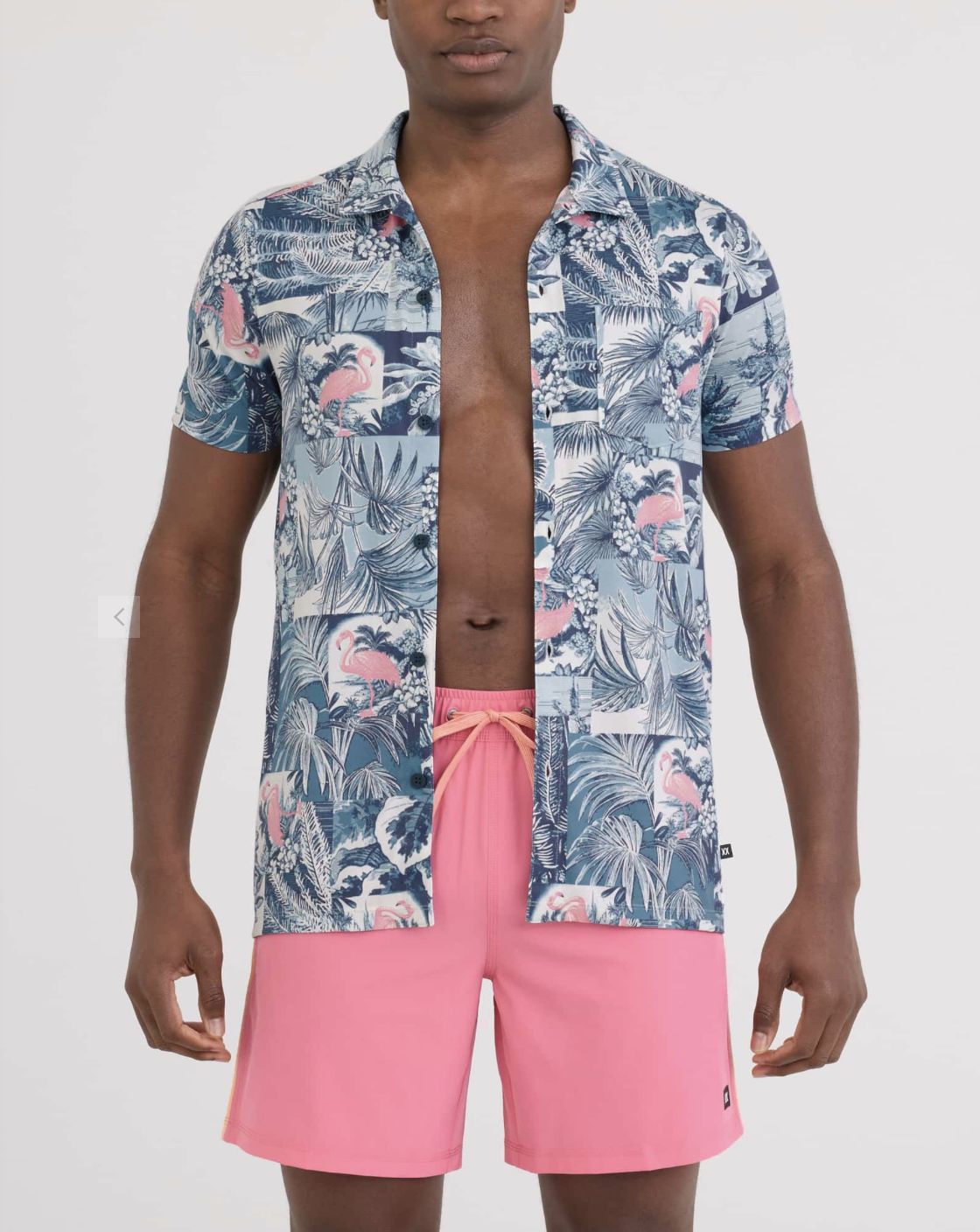 SAXX DropTemp® Dry UPF Performance Resort Polo Washed Indigo